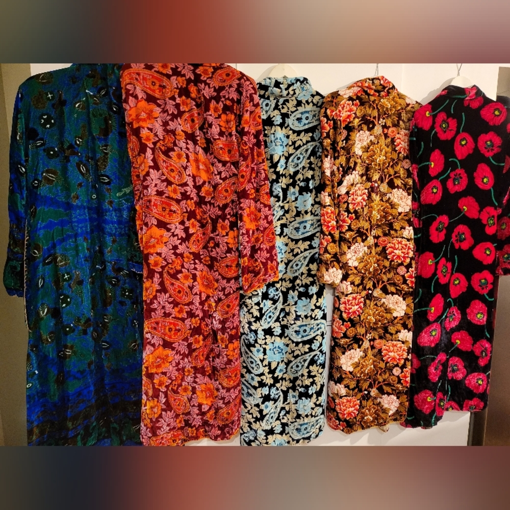 Chasing unicorns silk Velvet Jackets 4 trade or sell offers 🤍♥️💚💙💫